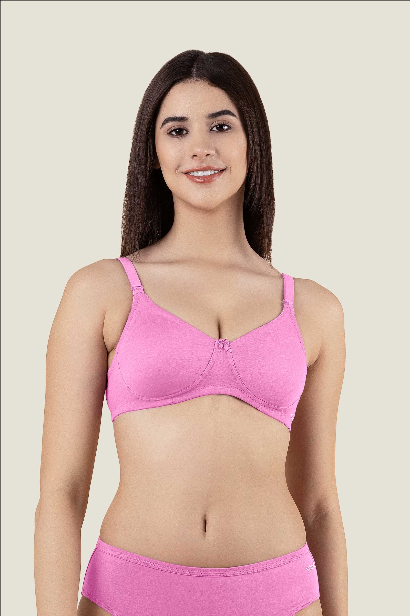 Foama Soft Padded Bra Soft Pastels