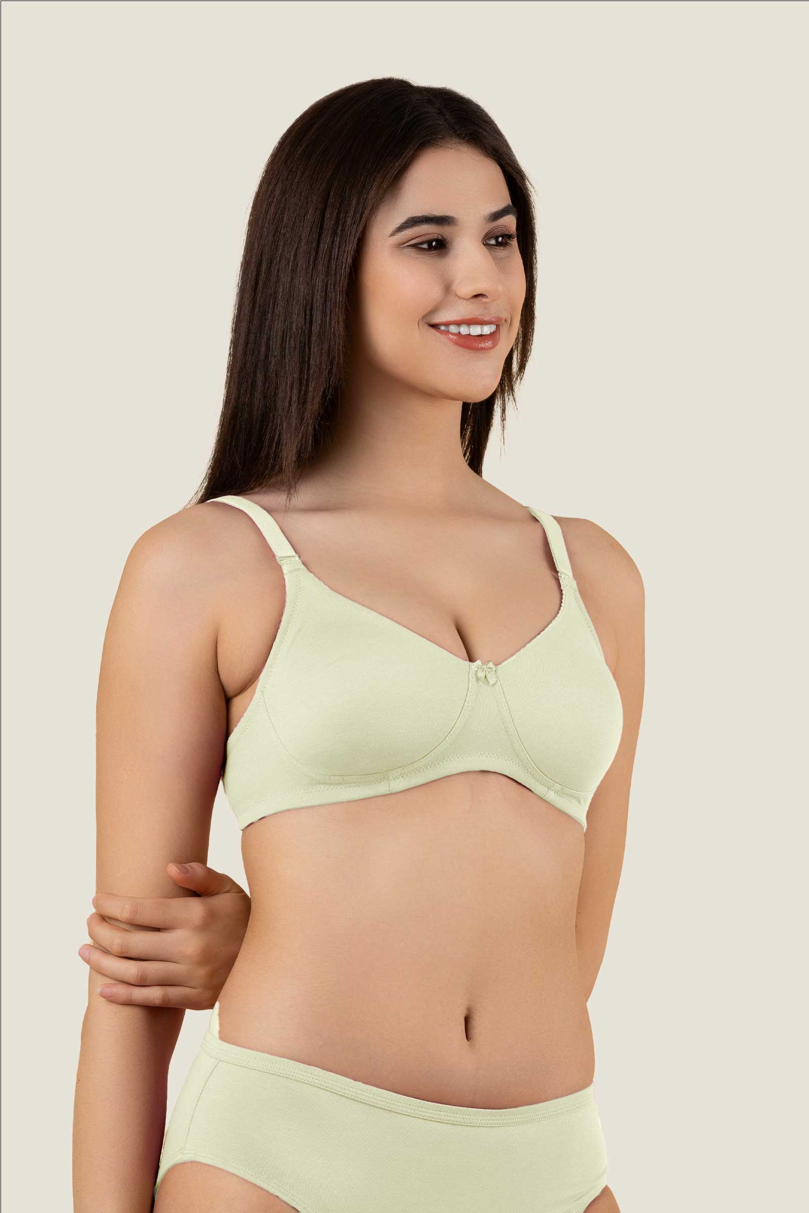 Foama Soft Padded Bra Soft Pastels