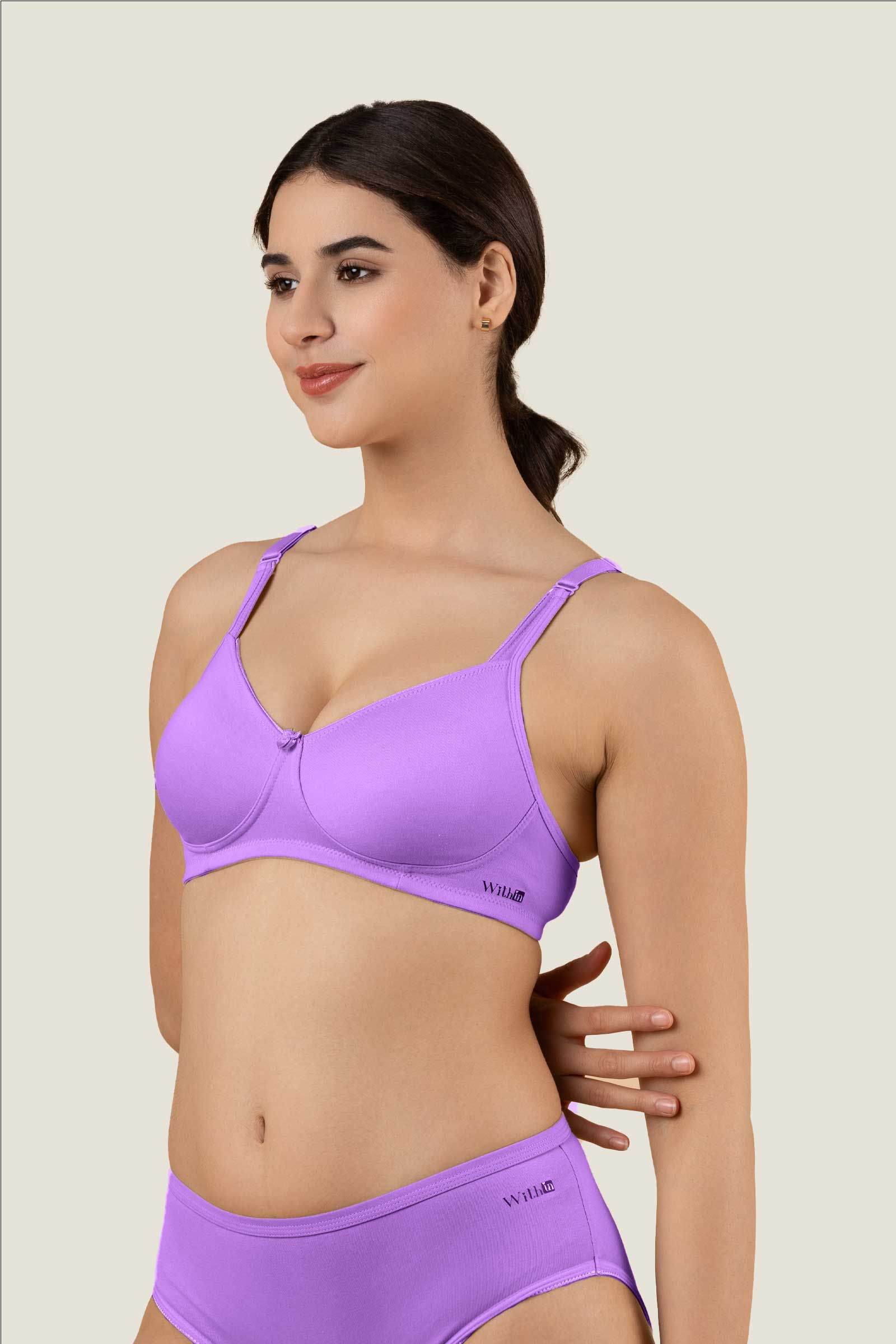 Curva T-shirt Bra Soft Pastels