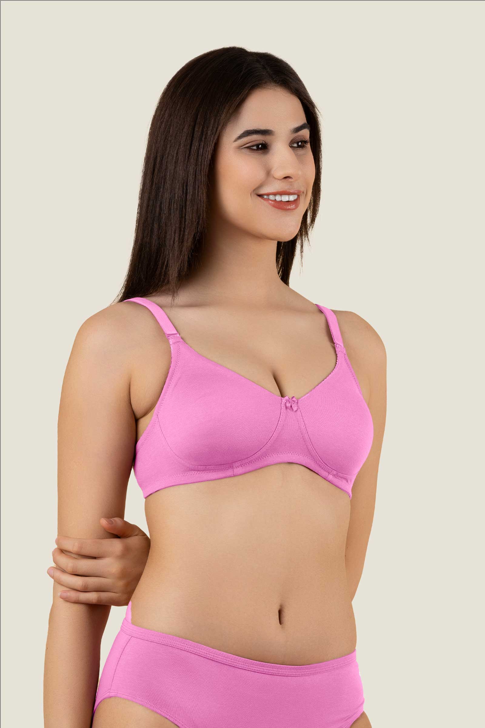Foama Soft Padded Bra Soft Pastels