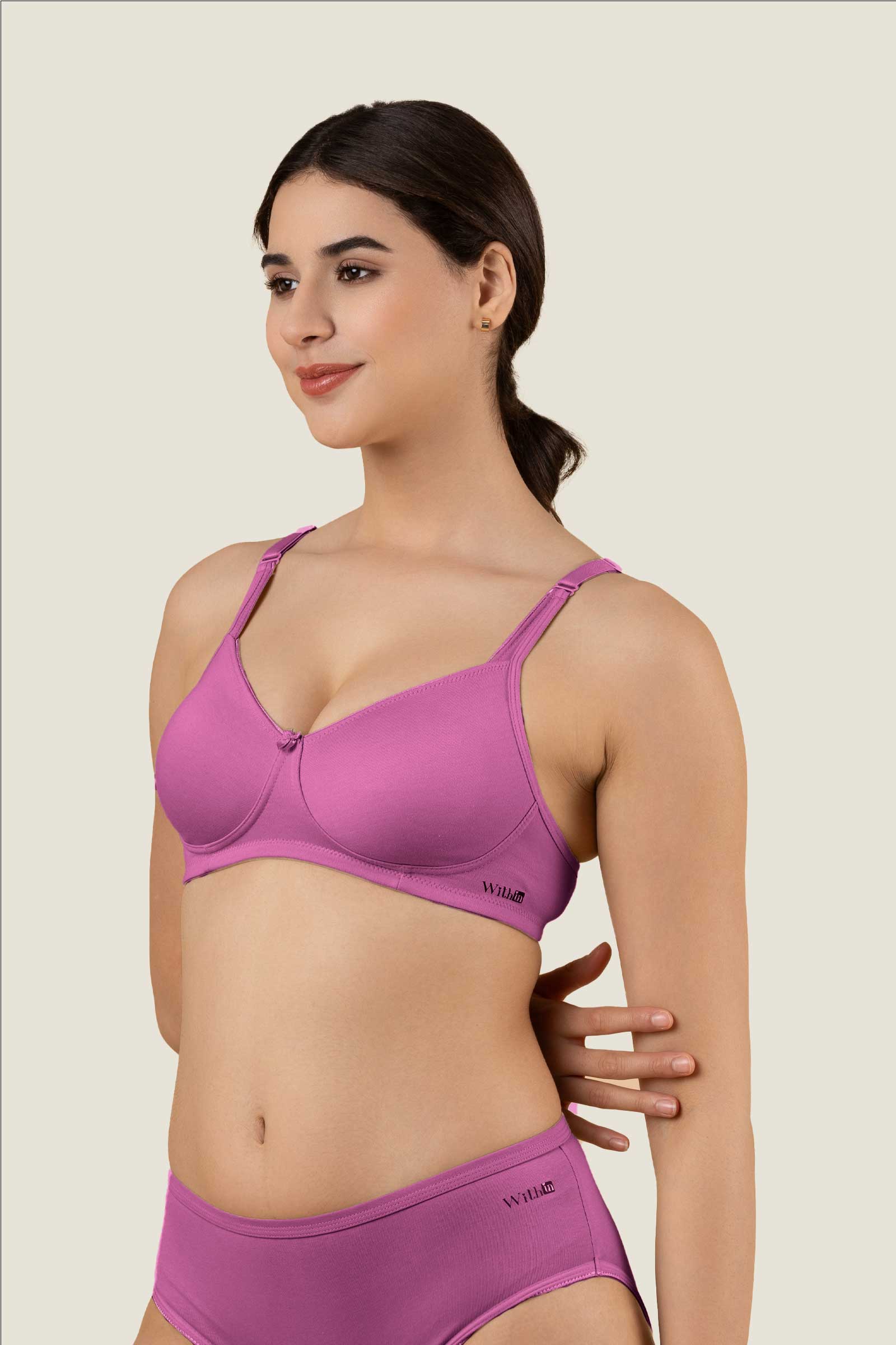 Curva T-shirt Bra Soft Pastels
