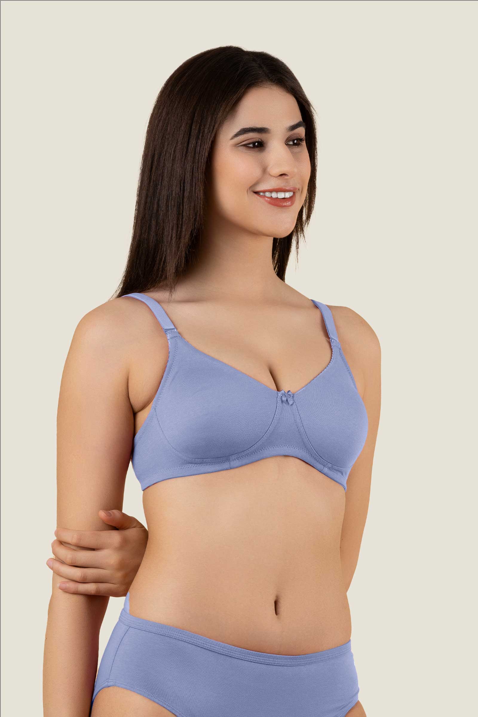 Foama Soft Padded Bra Soft Pastels