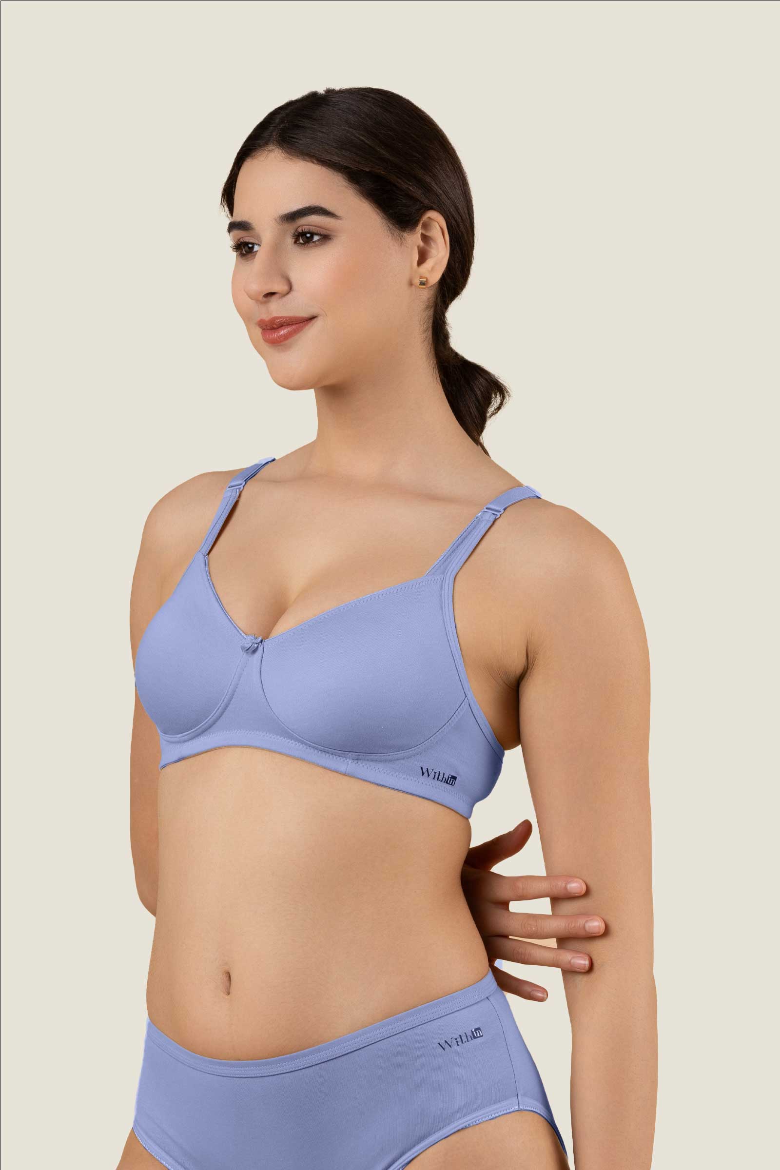 Curva T-shirt Bra Soft Pastels