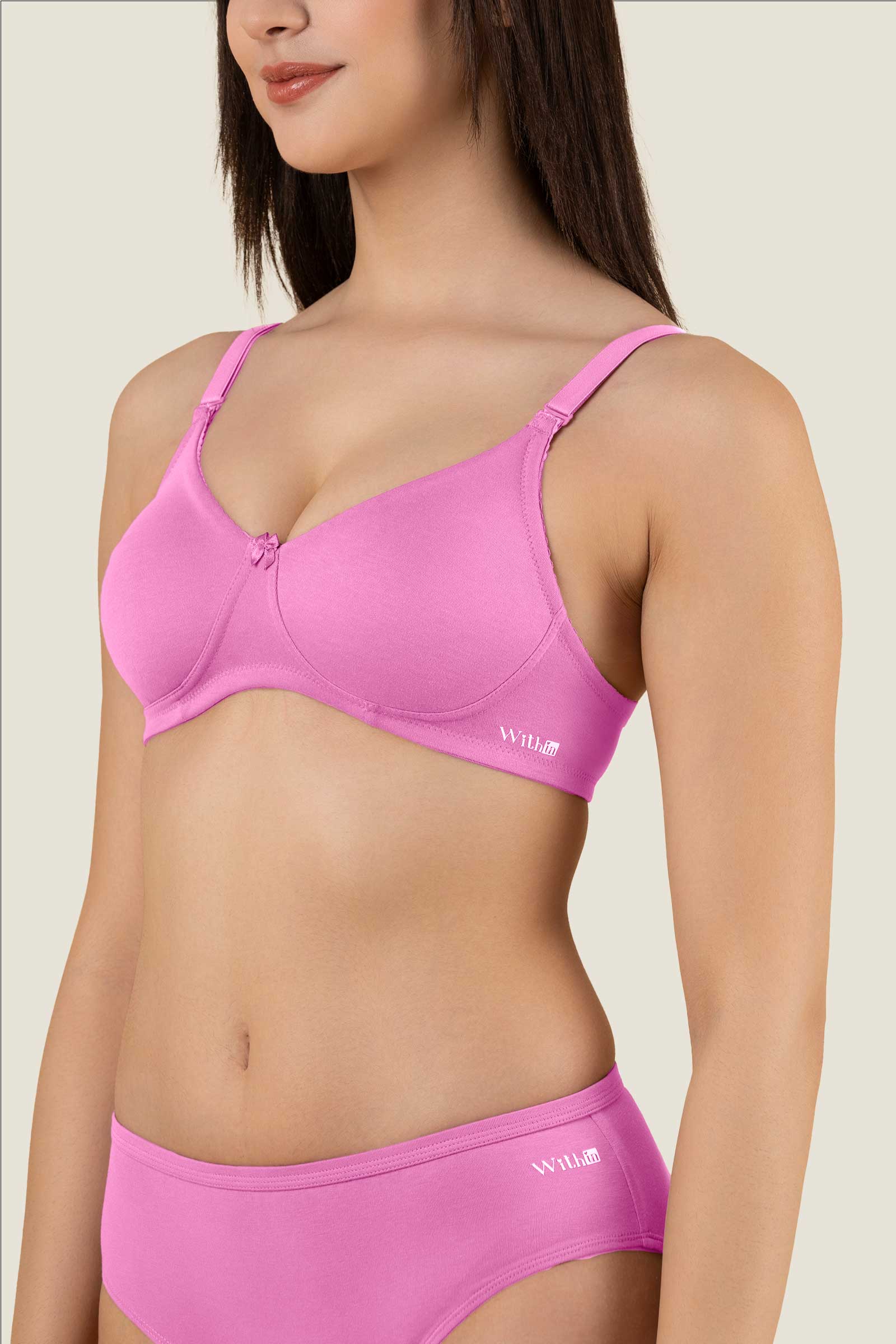 Foama Soft Padded Bra Soft Pastels