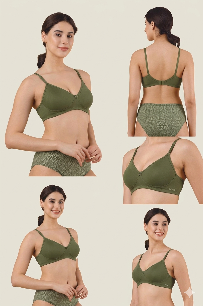 Clara T-shirt Bra Soft Pastels