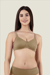 Foama Soft Padded Bra Everyday Neutral Colours