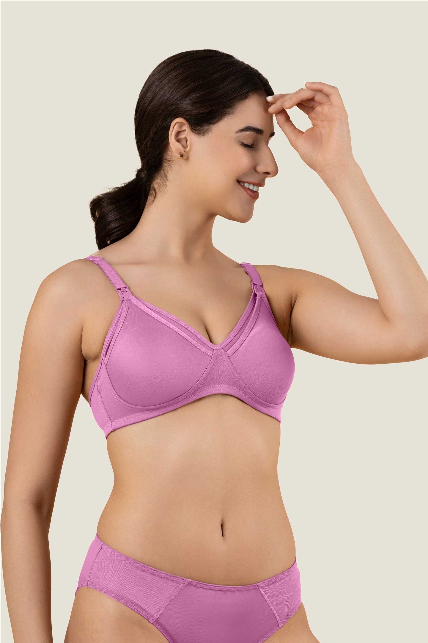 Lacta Nursing Bra Soft Pastels