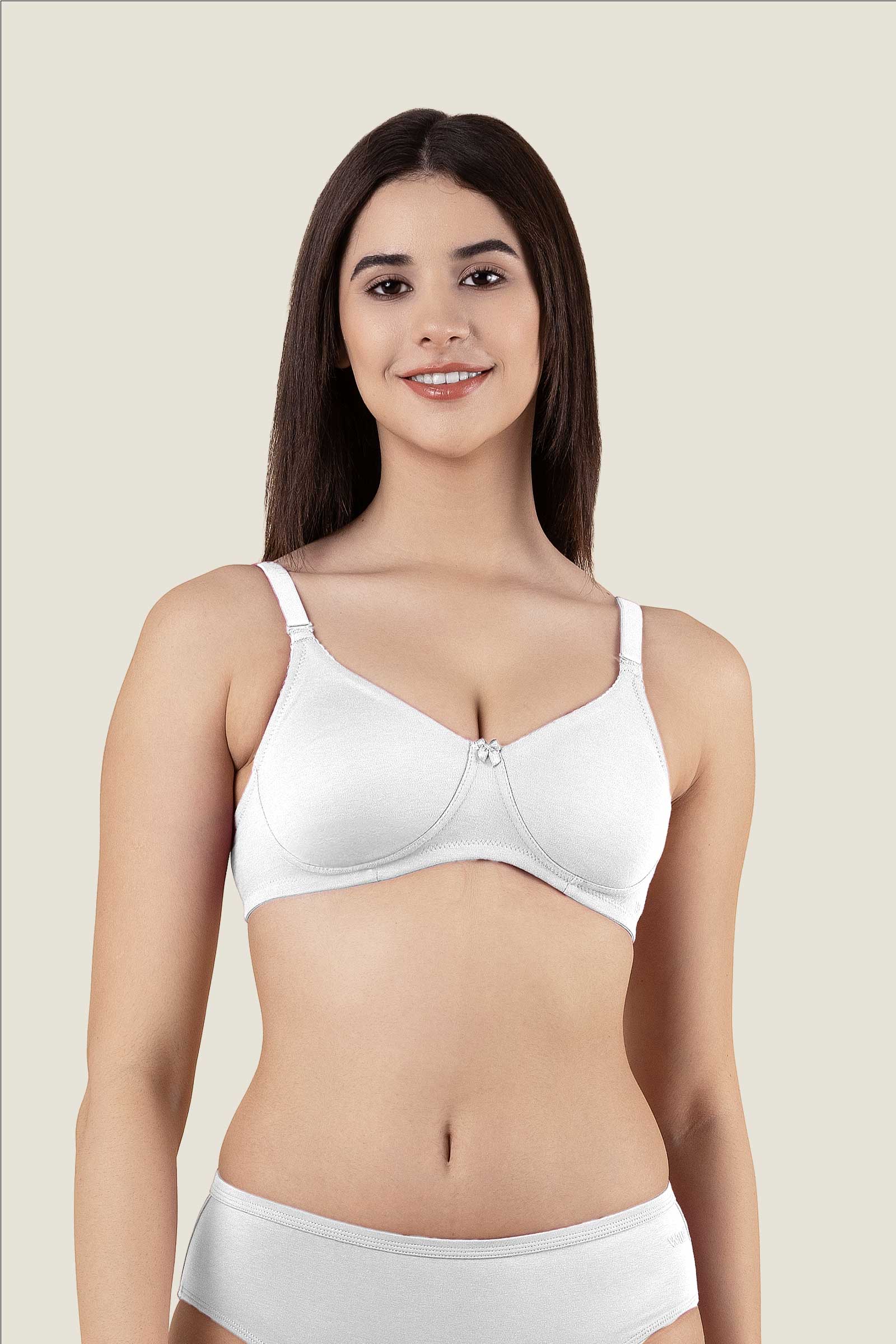 Foama Soft Padded Bra Everyday Neutral Colours