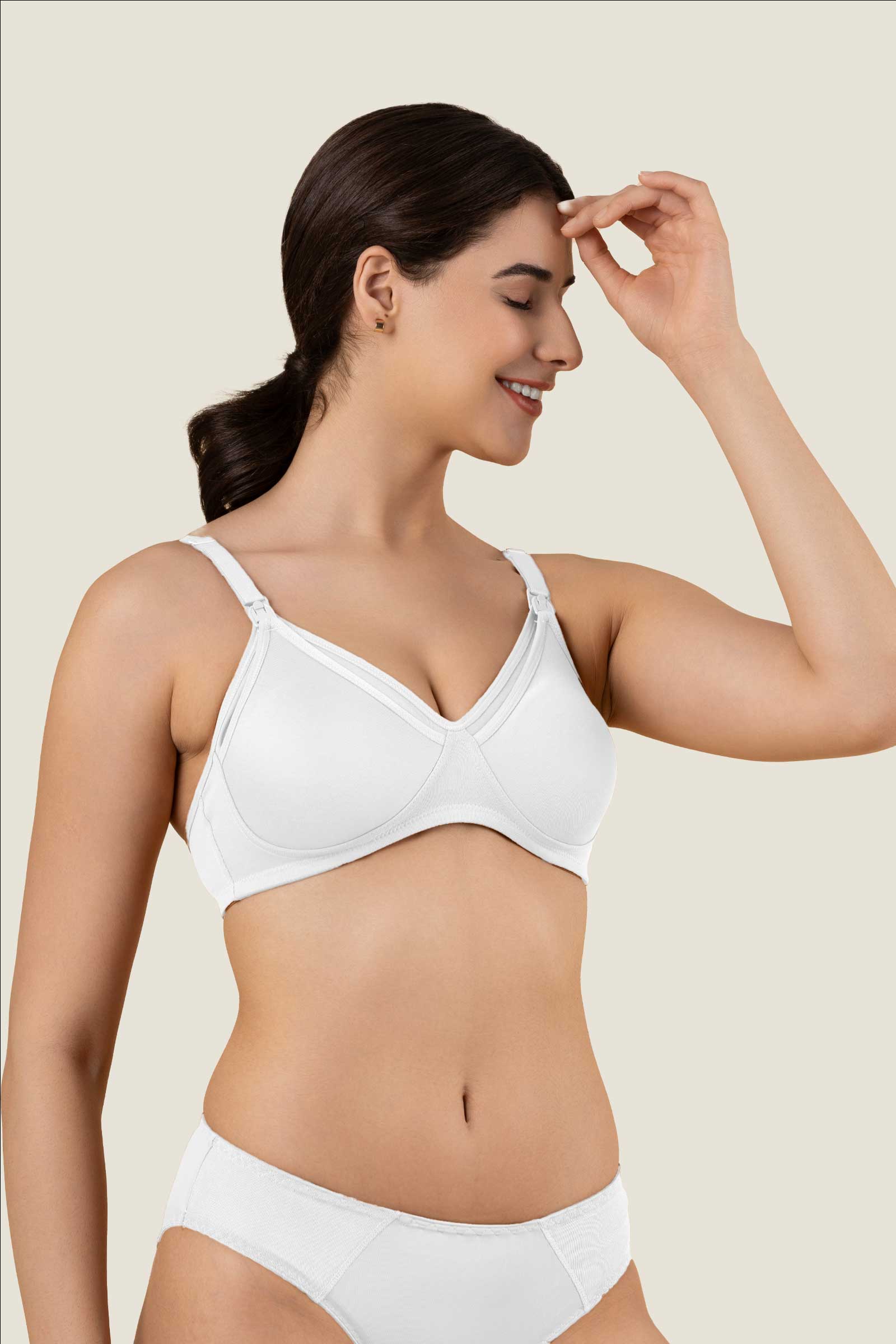 Lacta Nursing Bra Everyday Neutral Colours