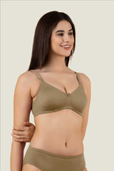 Foama Soft Padded Bra Everyday Neutral Colours