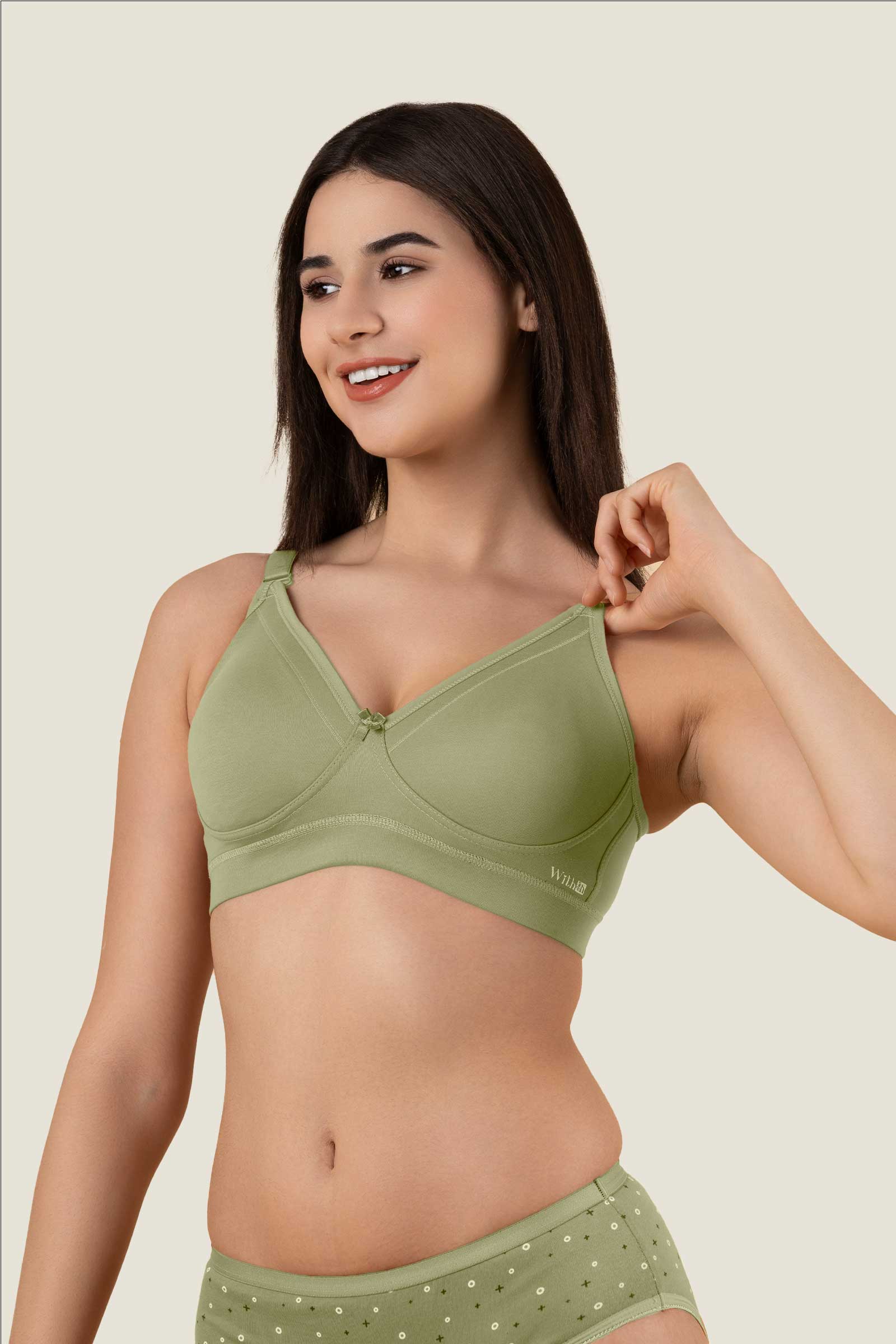 Softa Soft Padded Bra Soft Pastels