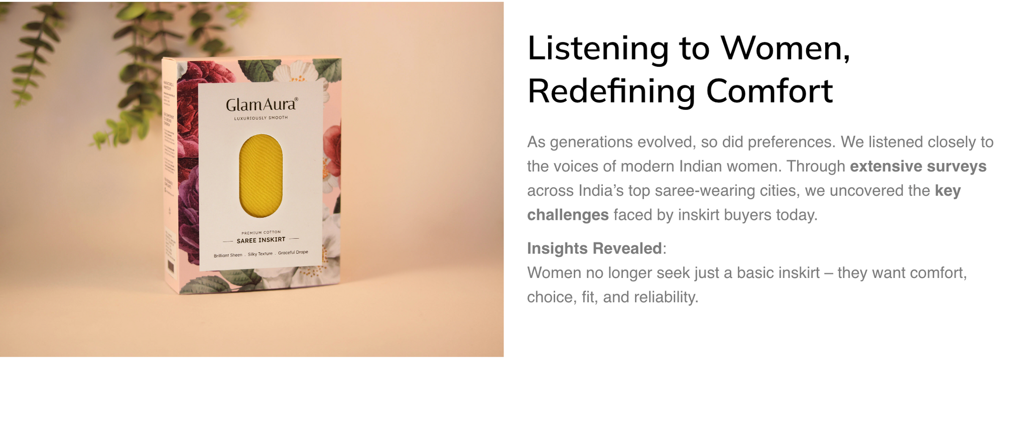 Glam Aura By Within - Saree Inskirts